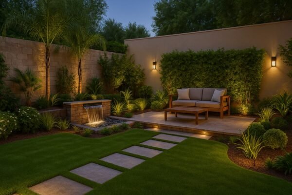 تنسيق حدائق شمال الرياض بعد التنفيذ