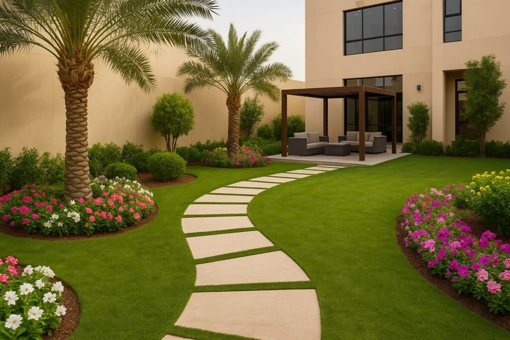 شركة تصميم حدائق الرياض