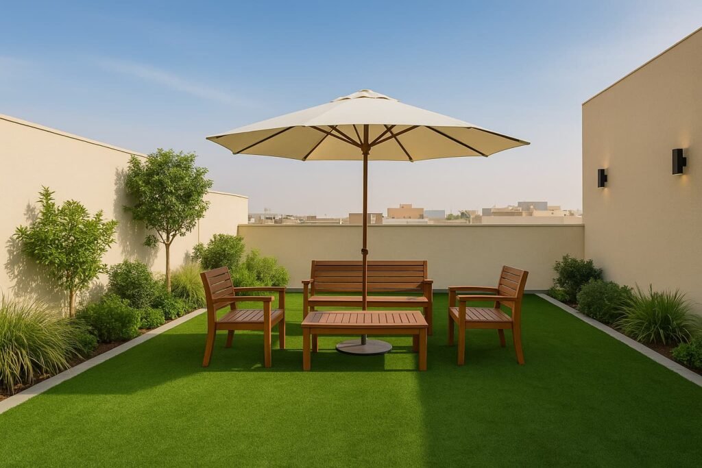 تصميم حدائق الأسطح بالرياض