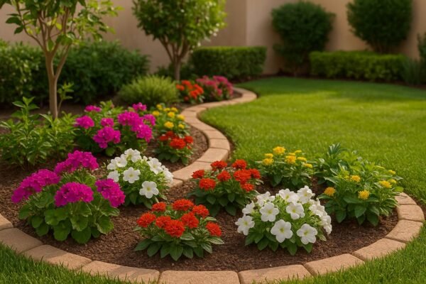 زراعة الحدائق والنباتات الموسمية في الرياض