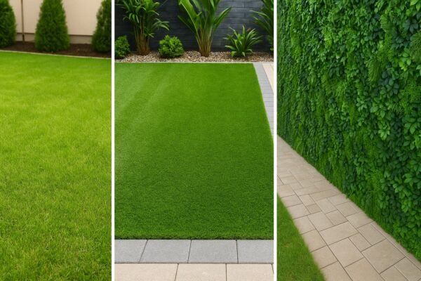 أنواع العشب في حدائق الرياض