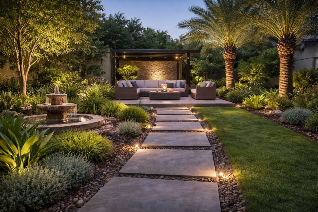 تصميم حدائق ذكية بالرياض