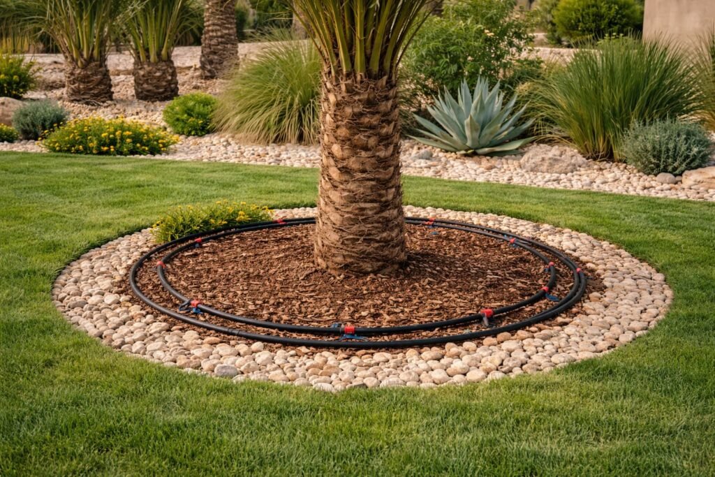 زراعة نخيل بالرياض